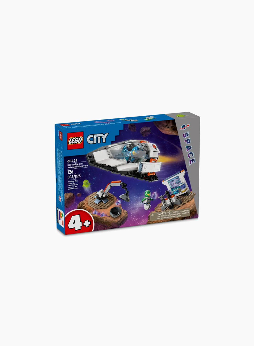 Lego Конструктор City "Открытие космического корабля и астероида"