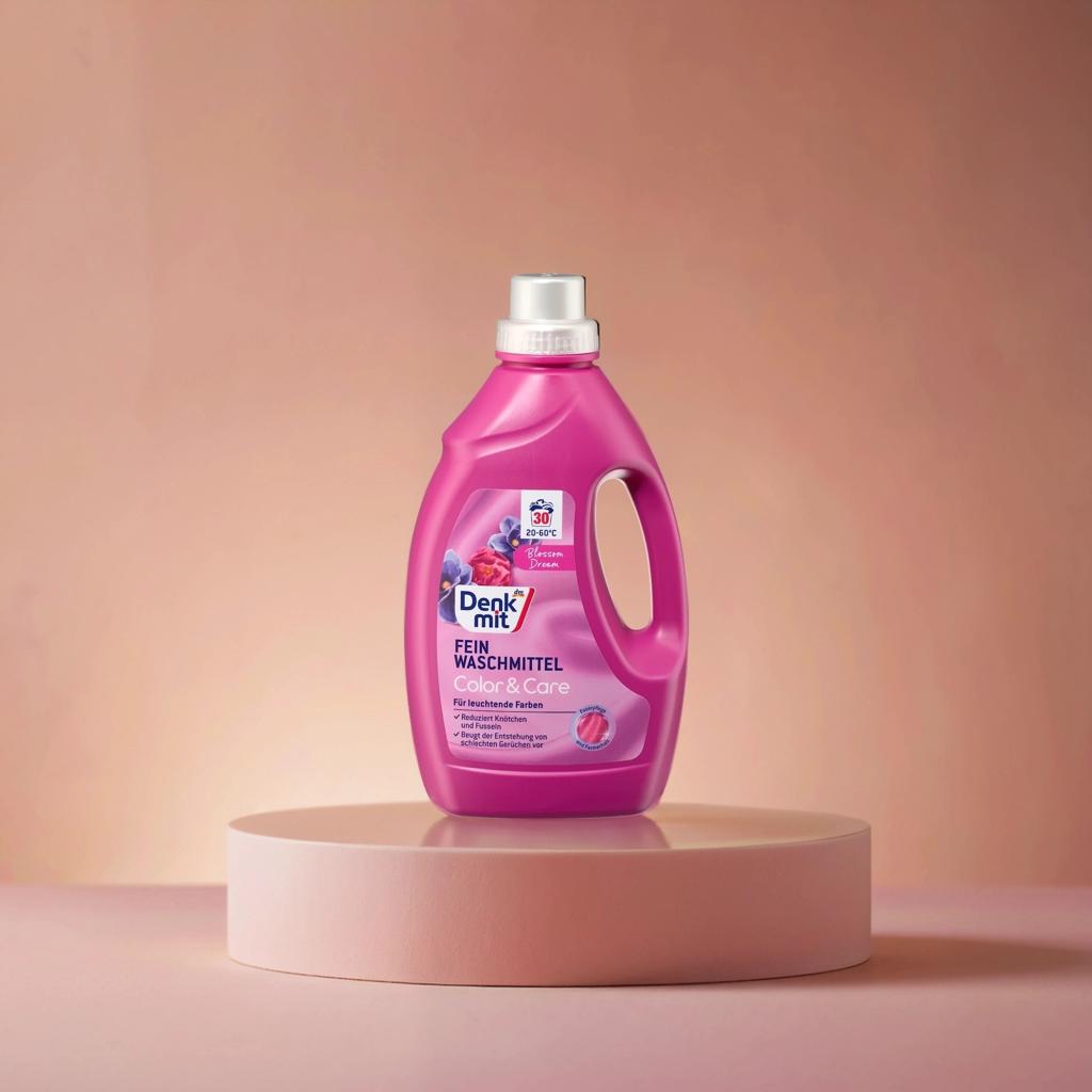DENKMIT ЖИДКОЕ МЯГКОЕ СРЕДСТВО ДЛЯ СТИРКИ ЦВЕТНОГО БЕЛЬЯ COLOR&CARE BLOSSOM DREAM, 30 СТИРОК