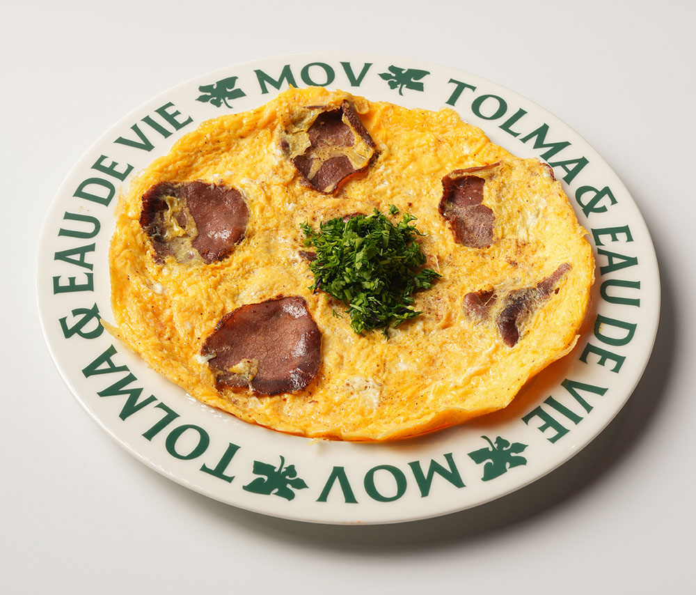 Omelette With Ghaurma