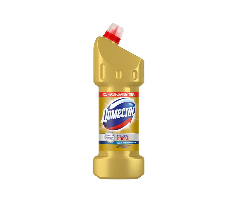 Մաքրող միջոց զուգարանի "Domestos" 1500 մլ․ Գոլդ