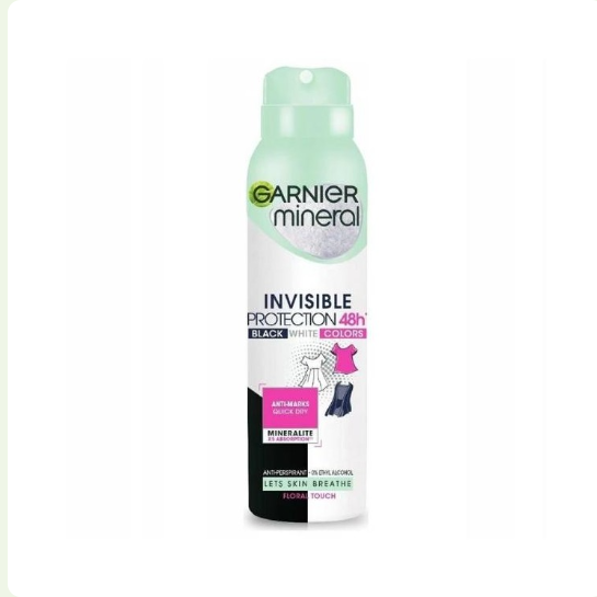 Garnier Mineral Invisible Deodorant 150ml