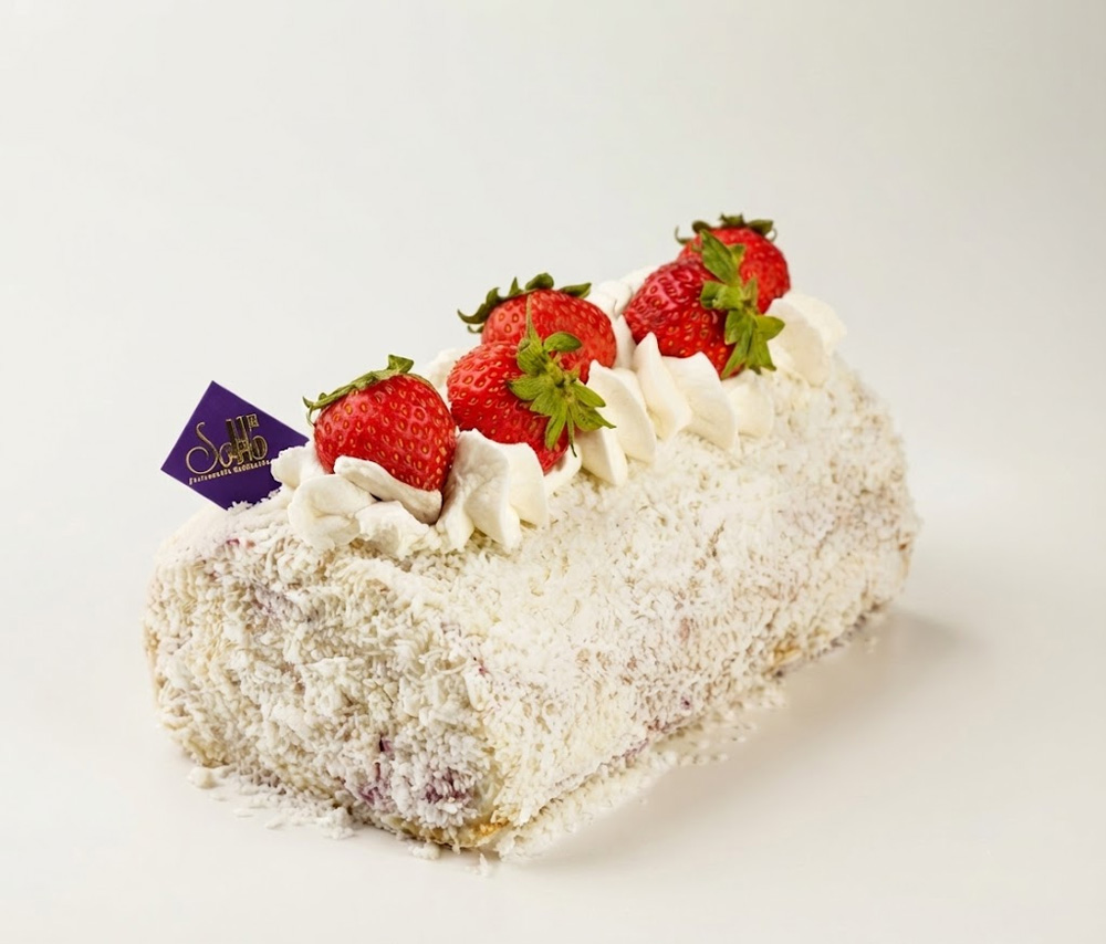 Strawberry Cake Roll