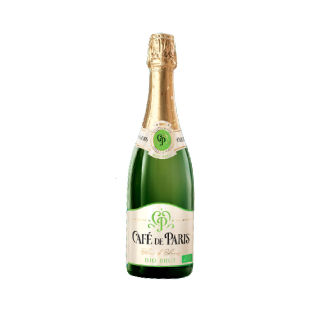 CAFE DE PARIS Bio-Brut Blanc de Blancs, փրփրուն գինի 0.75լ
