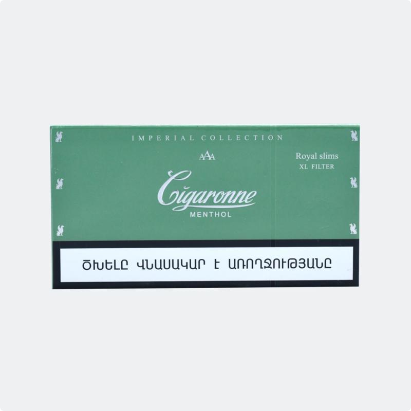 Сигареты Cigaronne Royal Slims Menthol