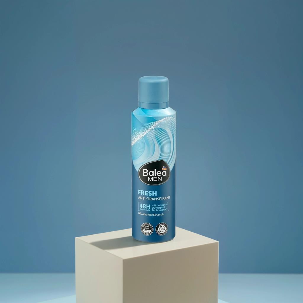 BALEA MEN  МУЖСКОЙ ДЕЗОДОРАНТ-АНТИПЕРСПИРАНТ СПРЕЙ «FRESH» , 200МЛ