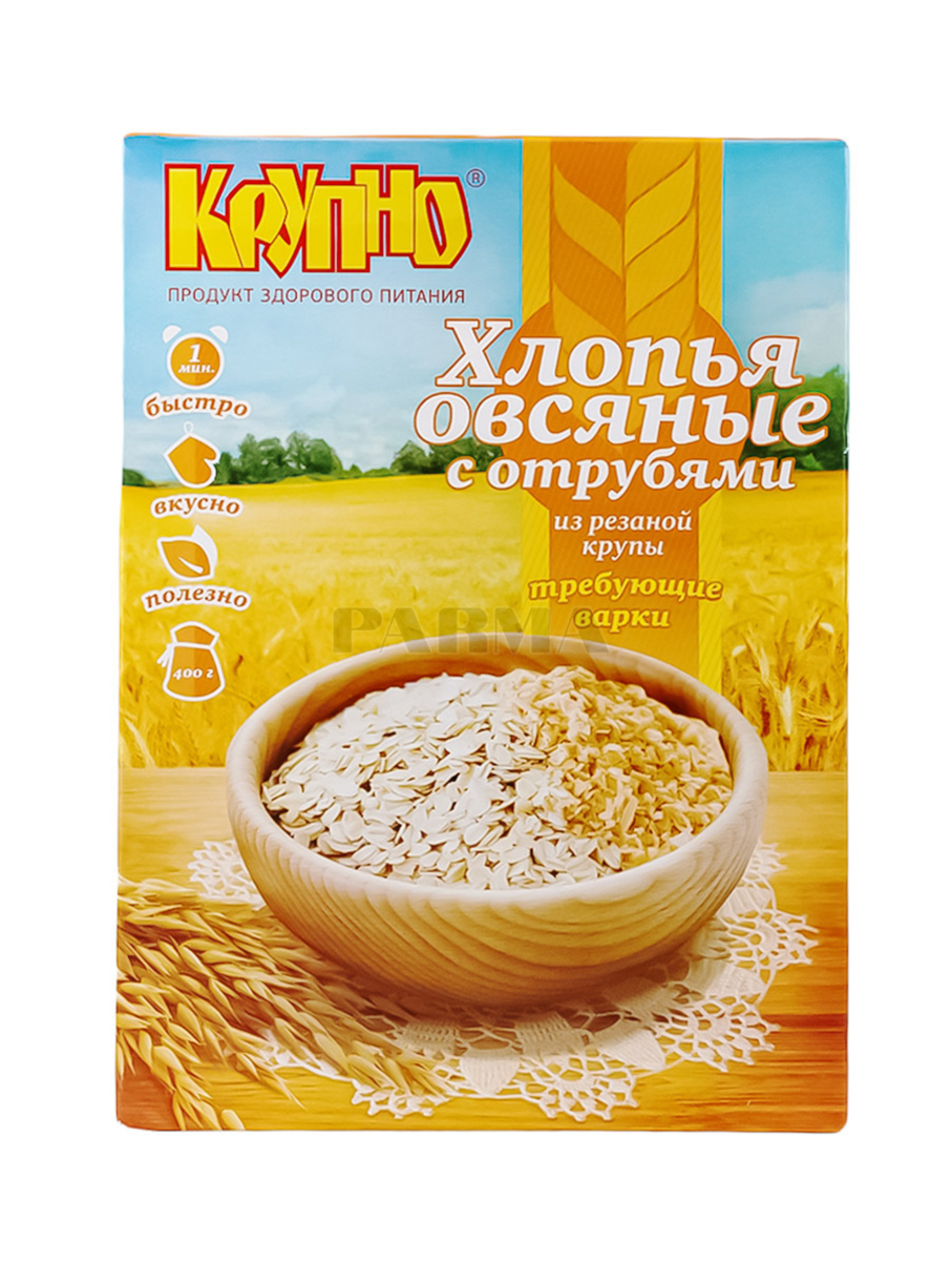 Oat flakes "Крупно" 400g