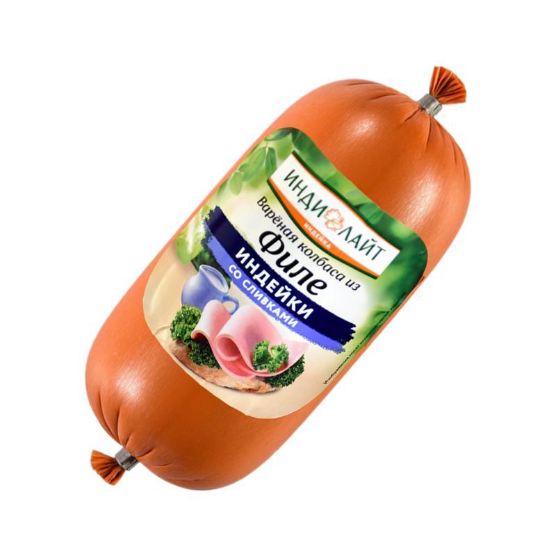 Երշիկ եփած հնդկ.ֆիլ. «Ինդի Լայտ» սերուցք. 400գր