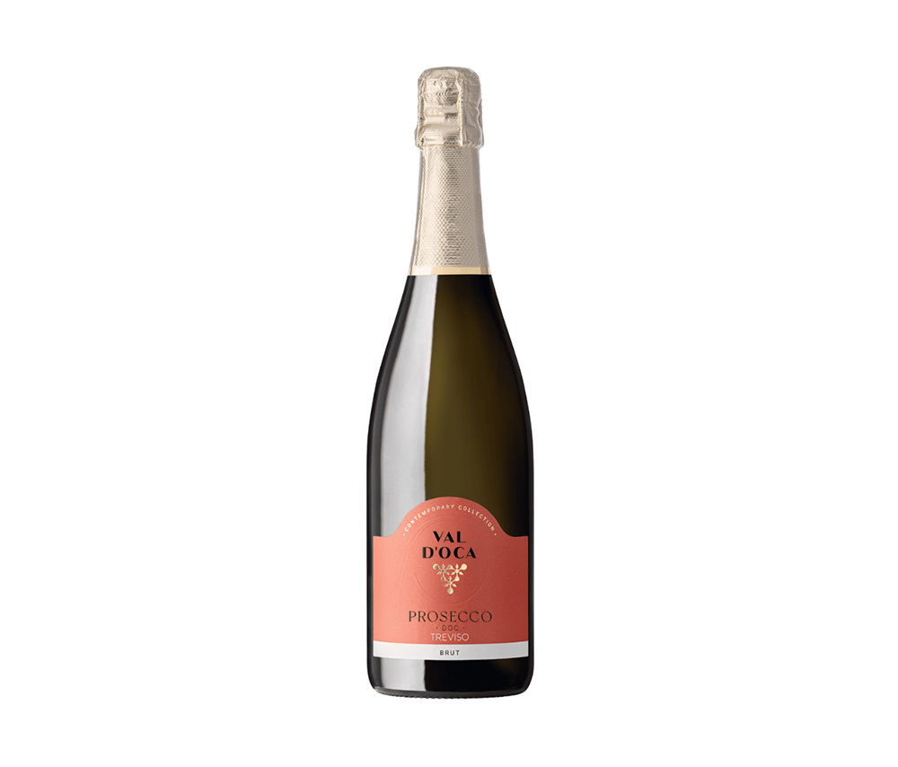 VAL D'OCA Treviso Prosecco Brut, փրփրուն գինի 0.75լ