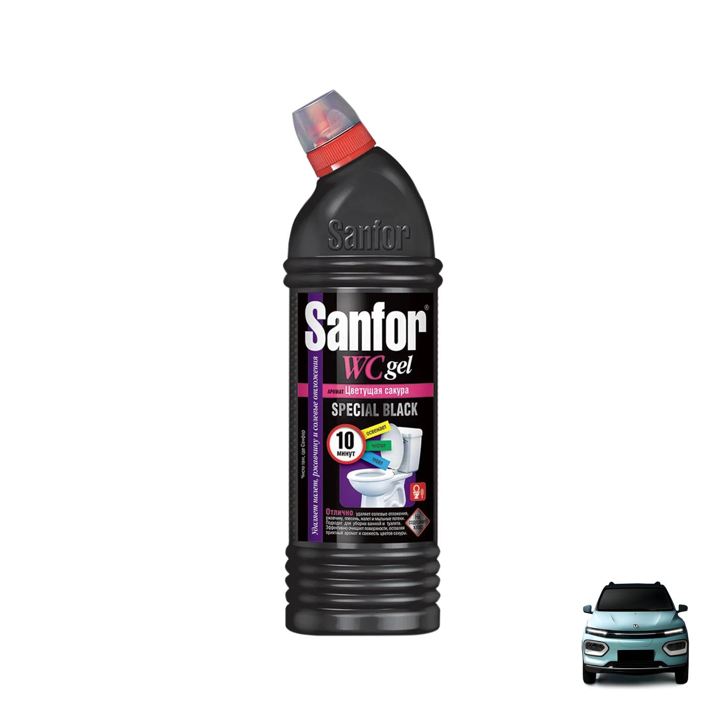 Гель д/сантех. Sanfor уьтра сила.чер750г