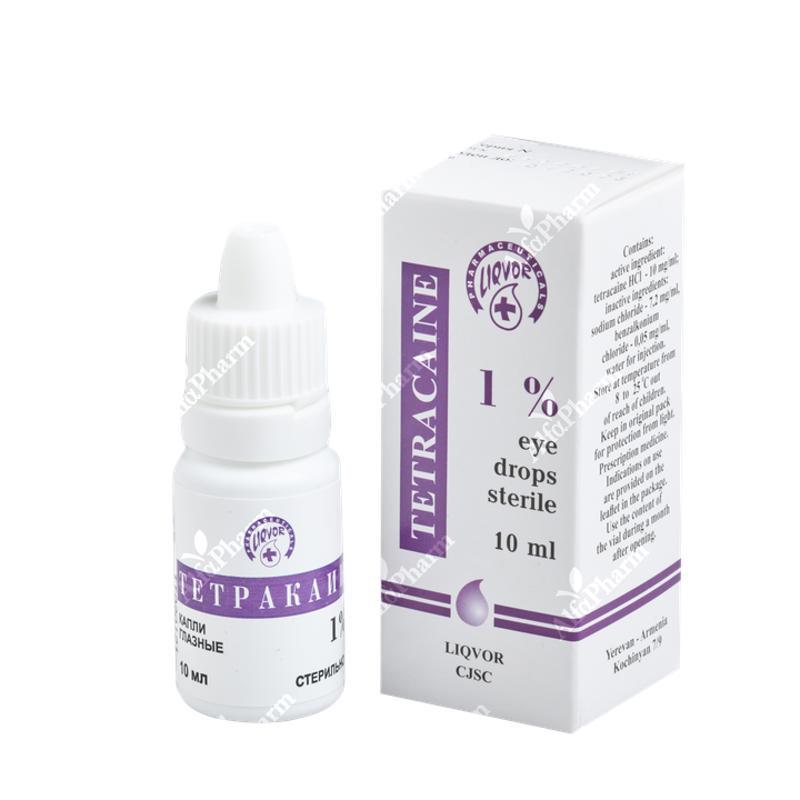 Tetracaine eye drops 1%- 10ml