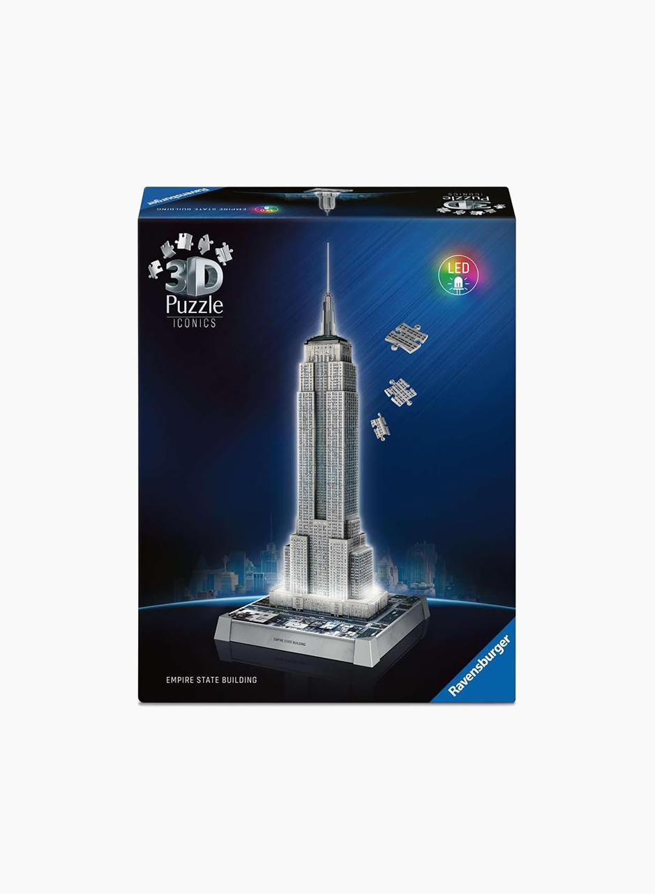 Ravensburger 3D փազլ «Լուսավորվող Էմփայր Սթեյթ Բիլդինգ» 216 կտ.