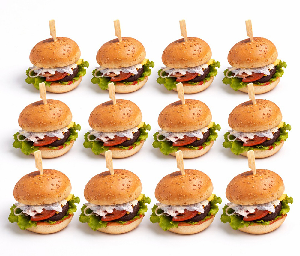 Բուրգերների սեթ փոքր (12հատ)