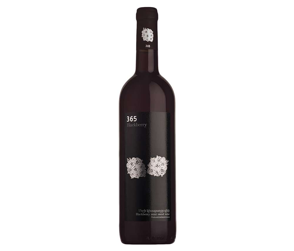Вино Gevorkian Winery 365 BLACKBERRY сувенироное, 0.75 л