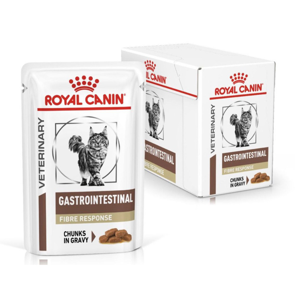 Խոնավ կեր կատուների համար Royal Canin Gastrointestinal Fibre 12X85գր