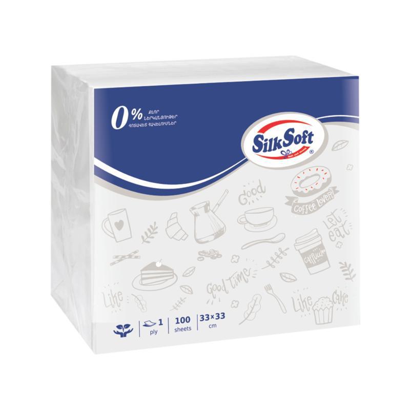 Napkins "Silk Soft" 33x33 100pcs