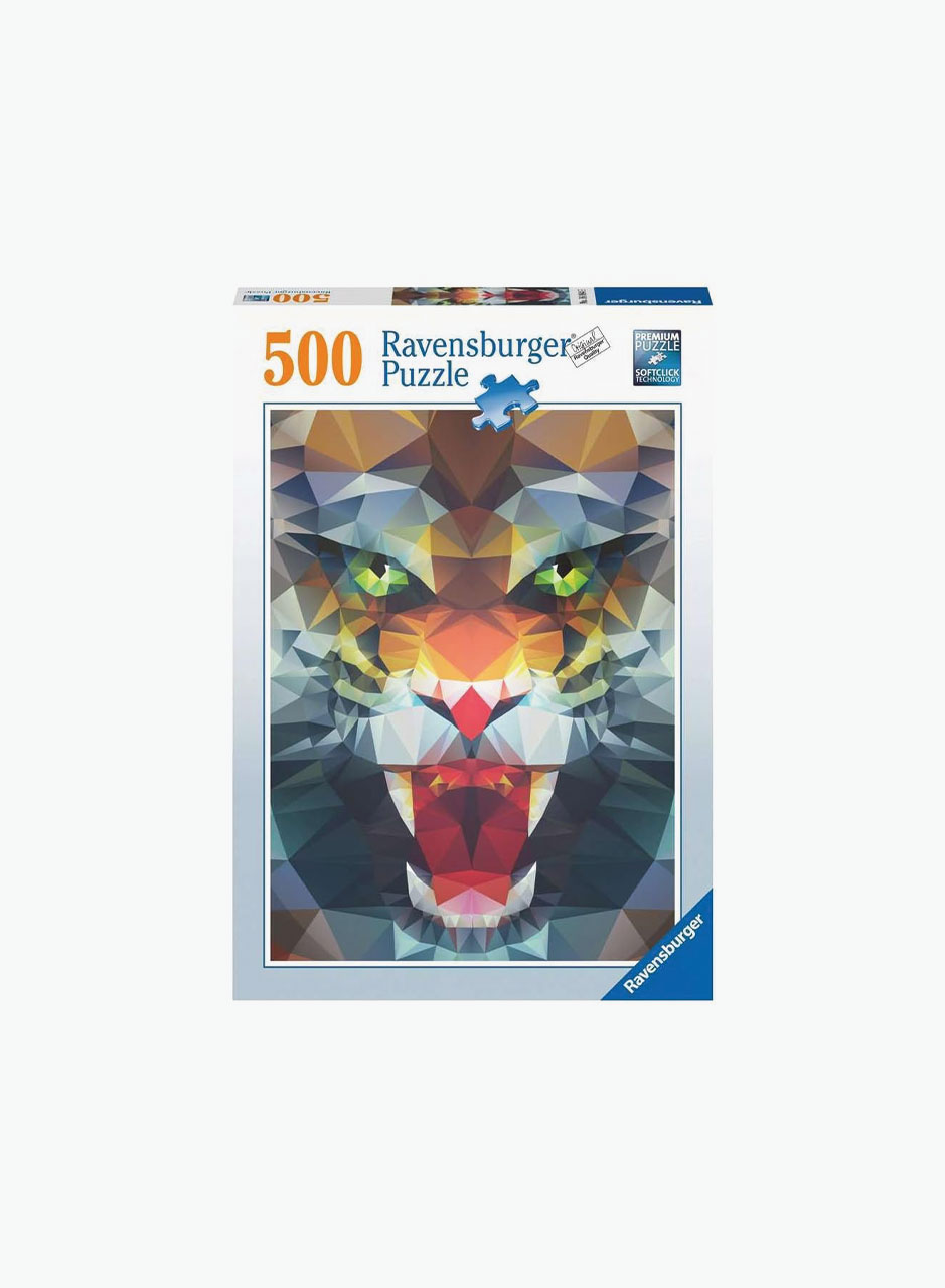 Ravensburger Փազլ «Առյուծը պոլիգոններից» 500 կտ.