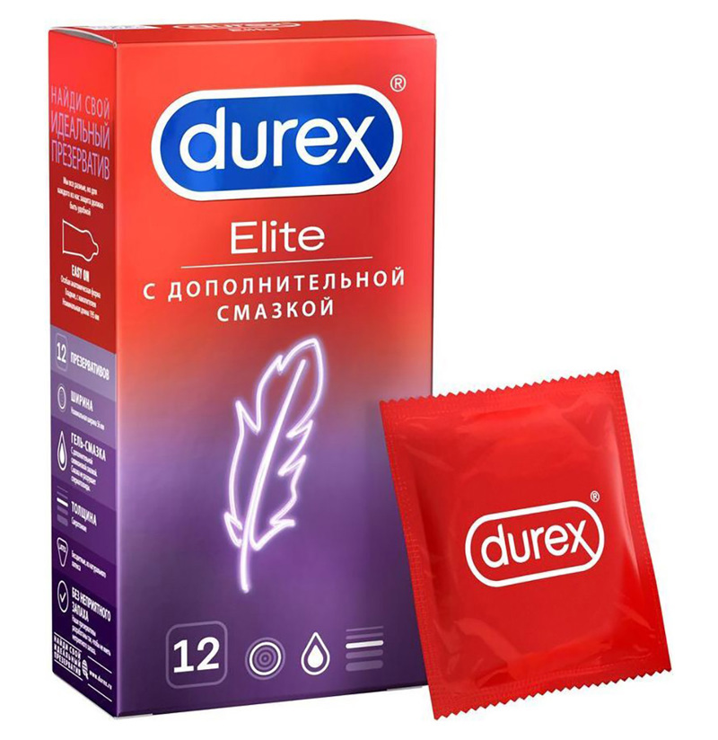 Candoms "Durex Elite" 12pcs
