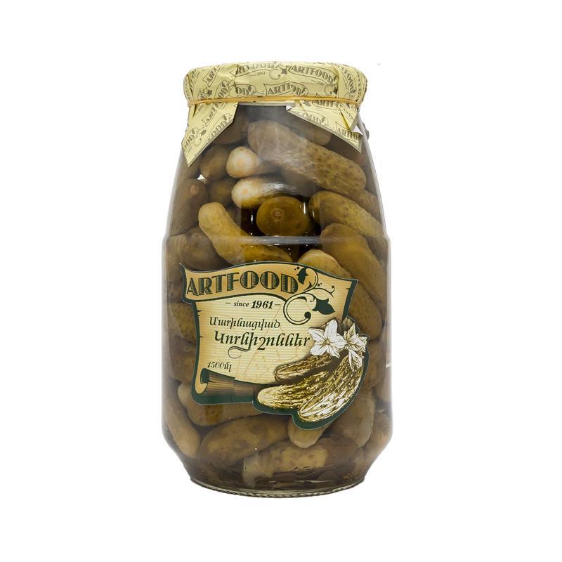 Մարինացված վարունգ «Արտֆուդ» մանր 3-6սմ 1500մլ