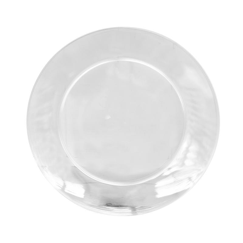 Disposable plates "Oval Pack" transparent 21cm 6pcs