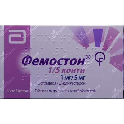 Ֆեմոստոն դհտ թ/պ 1մգ/5մգ x 28