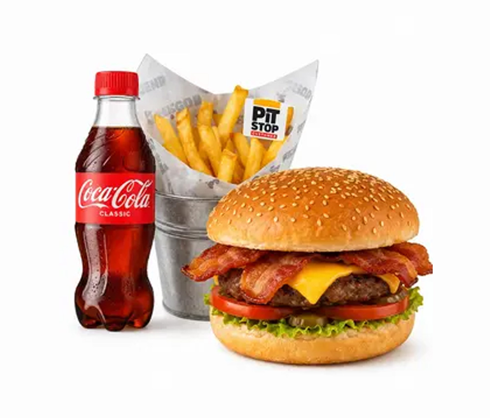 American Extra Burger Combo