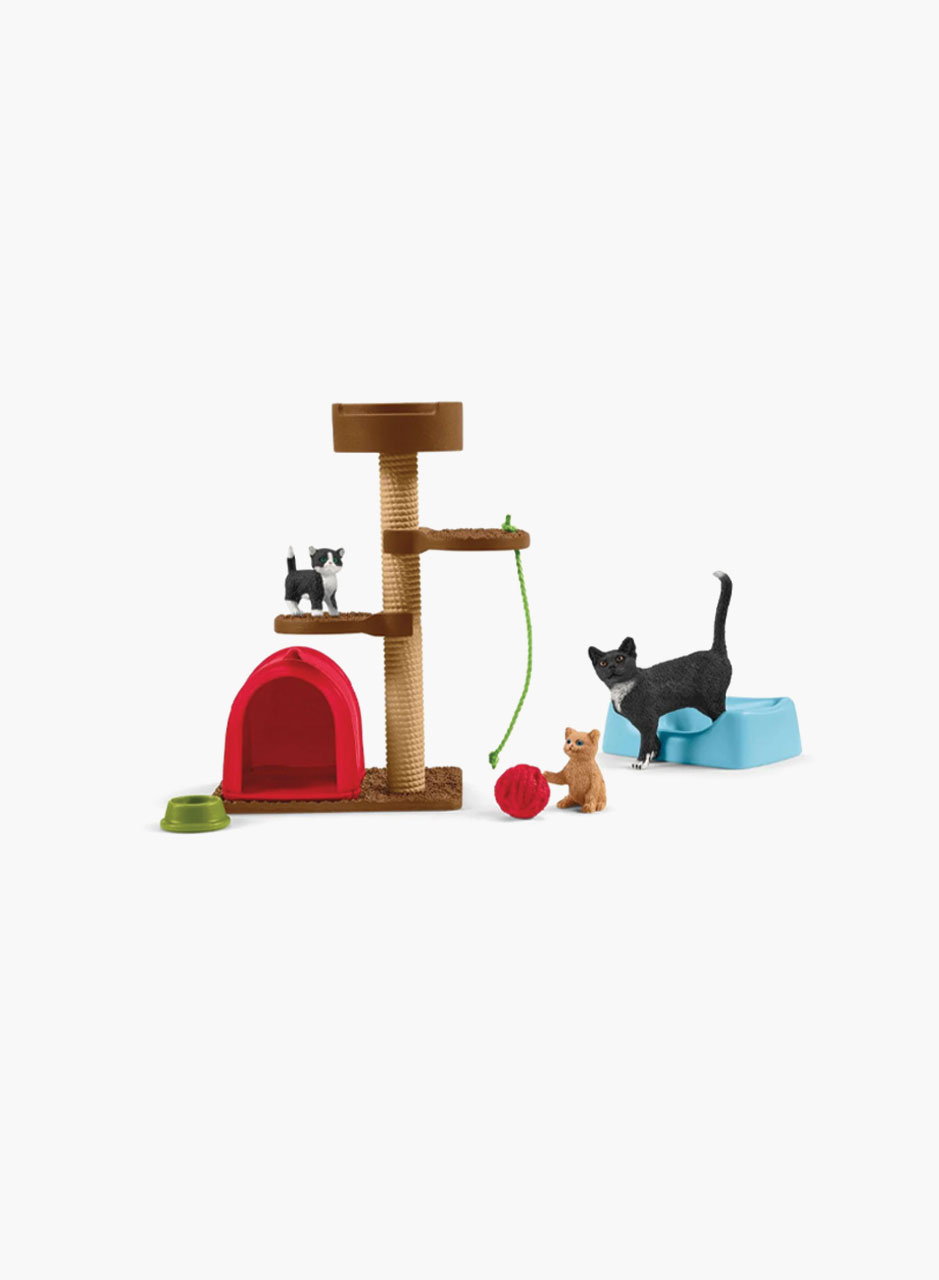 Schleich Set of figurines "Playtime for cute cats"