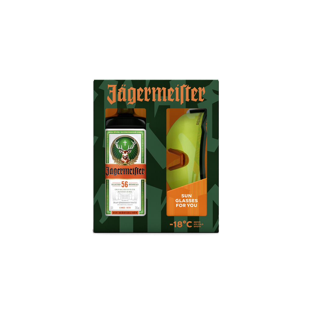 Լիկյոր Jagermeister 0.7լ + ակնոց