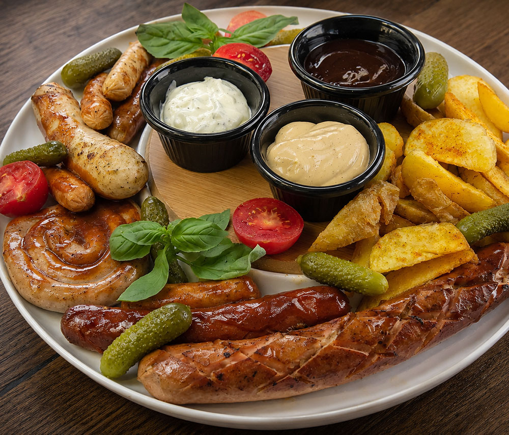 Grilled sausage set