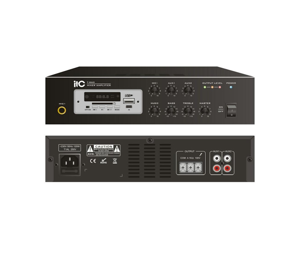 Ձայնային ուժեղարար ITC T-B60