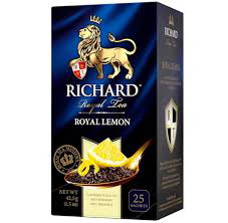 Black tea <<Richard>> Royal lemon 25 pieces 42.5g