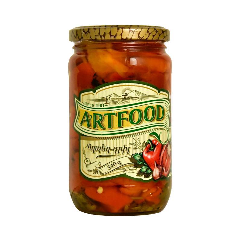 Red pepper "Artfood" grilled 340g