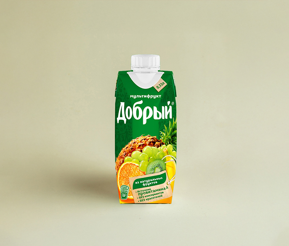 Natural juice Dobry 0.33l