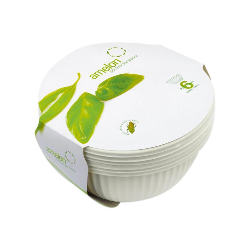 Disposable bowls "Amelon" 1l 6pcs 008806