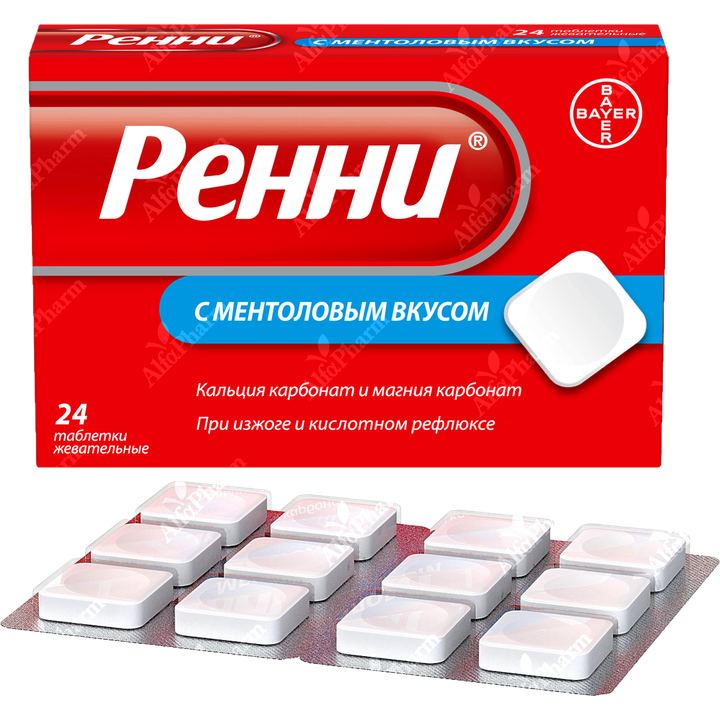 Ռեննի անանուխի համով դհտ x 24