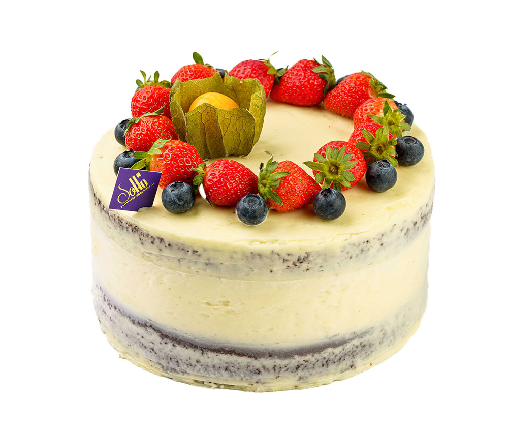 Whole Cake Strawberry-Chocolate-Vanilla small