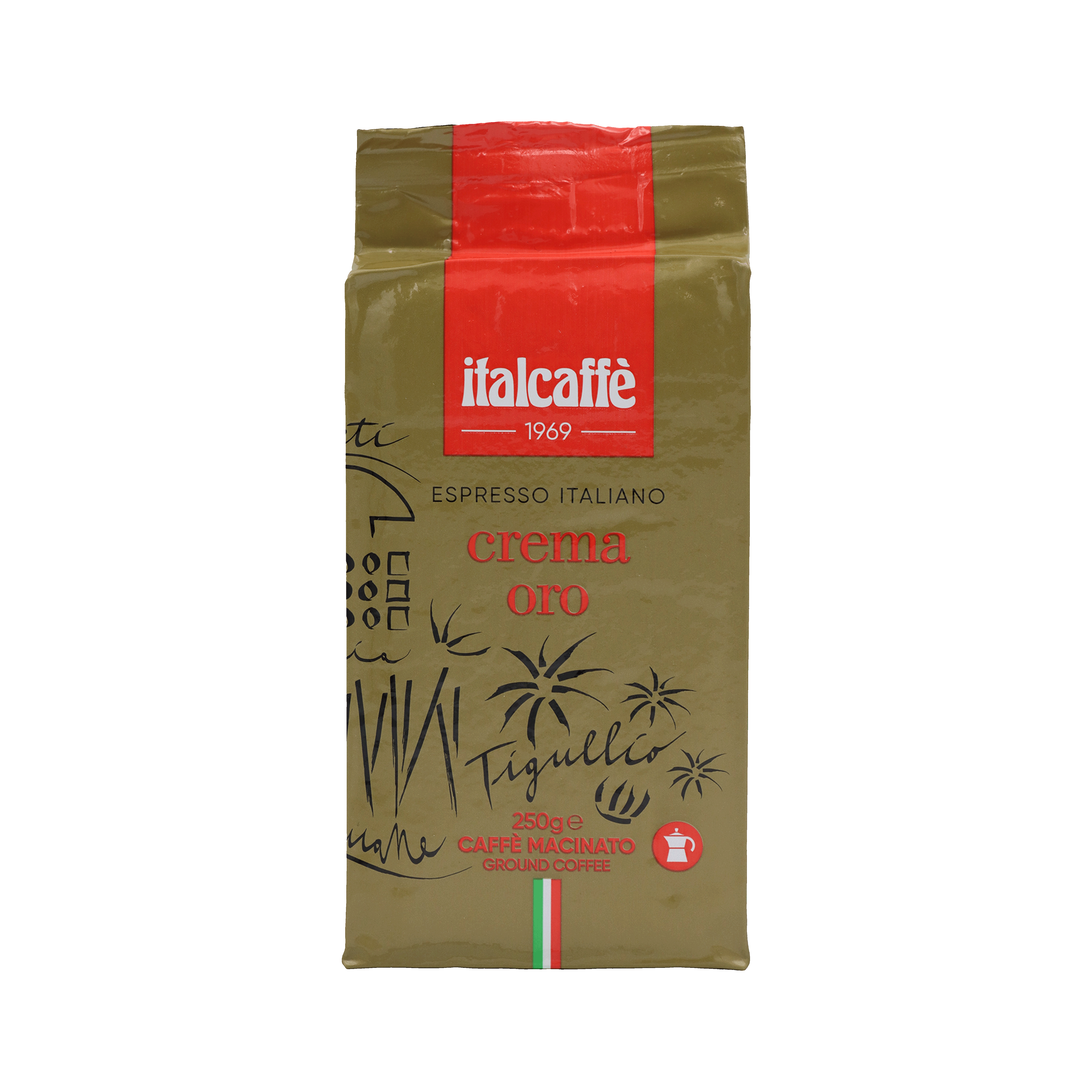 Ground coffee "Italcaffe" Crema oro 250g