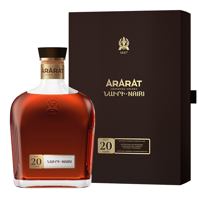 Коньяк "Арарат Наири 20*" 0.5л