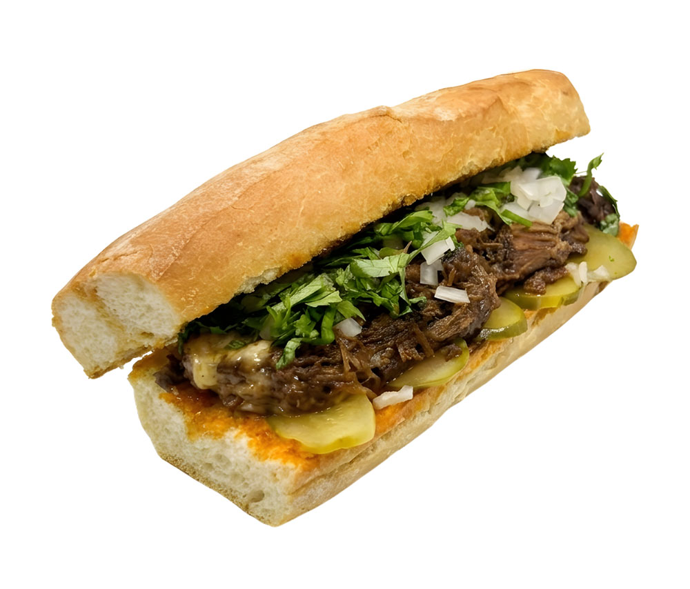 Birria torta