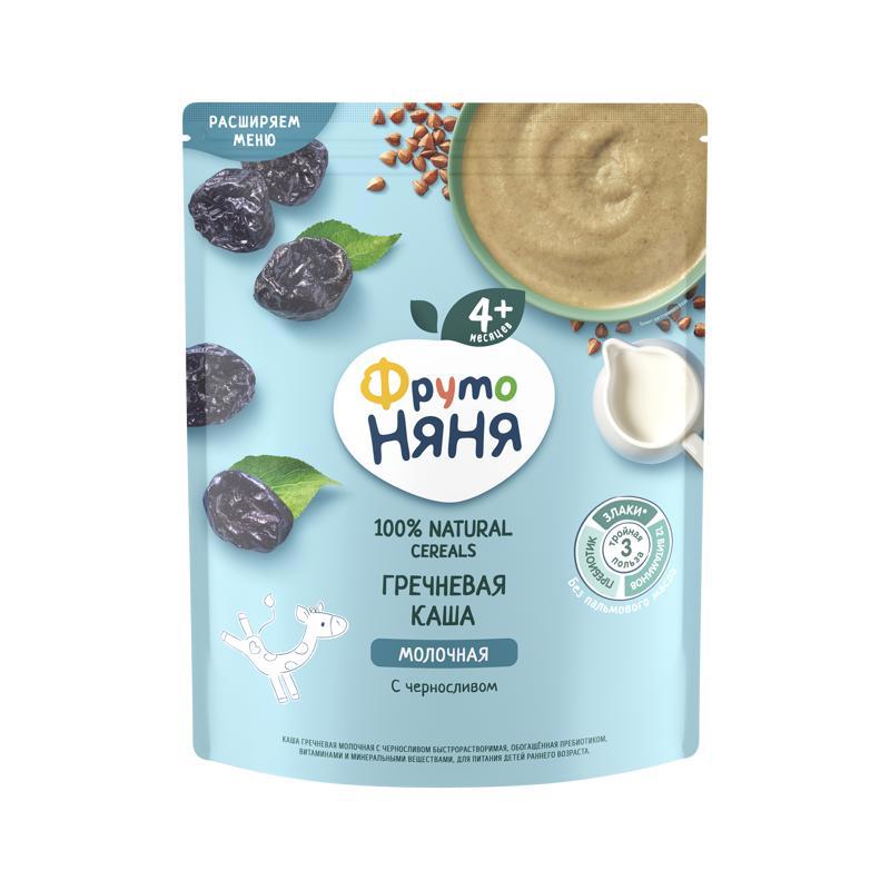 Buckwheat milk porridge "Fruto Nyanya" prunes 4m 200g