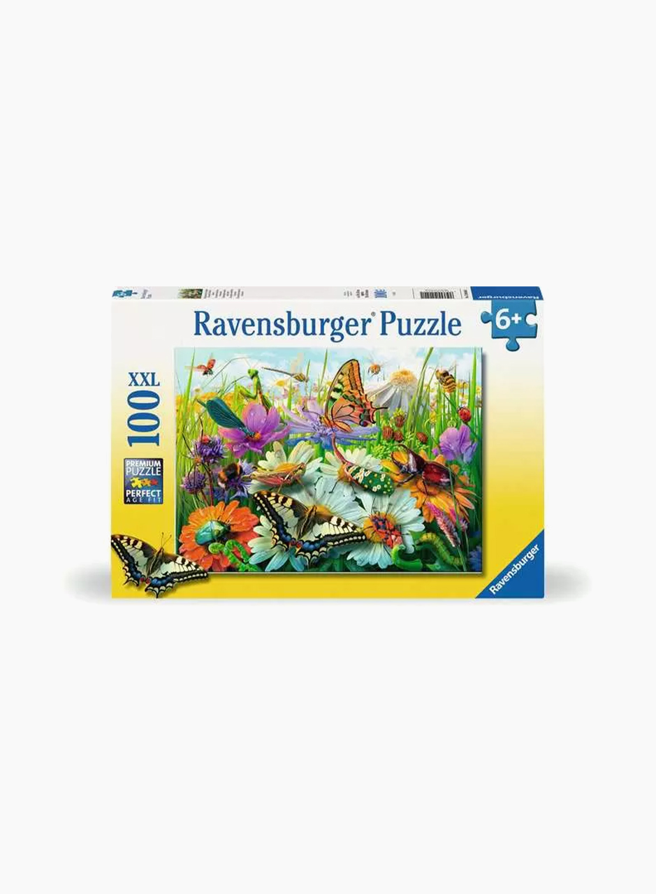 Ravensburger Пазл "Удивительный мир насекомых" 100 XXL шт.