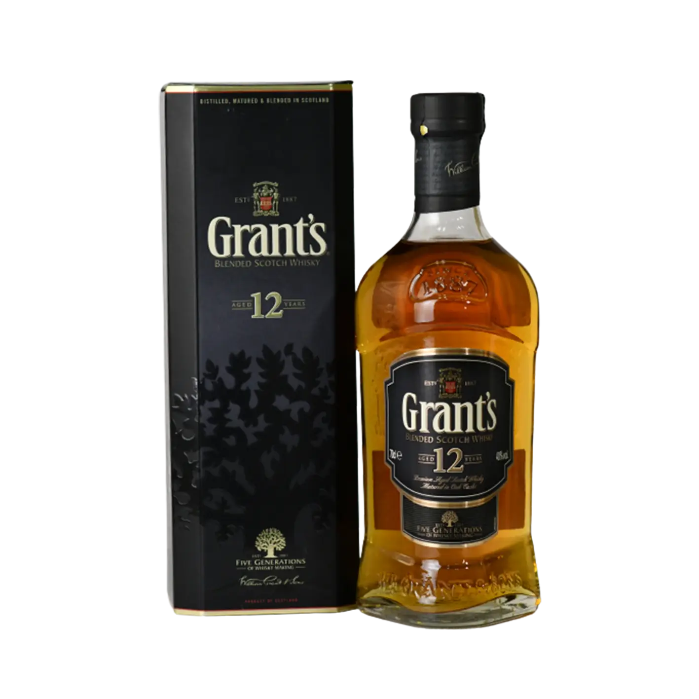 Виски Grant's 12л (кор.) 0.7л