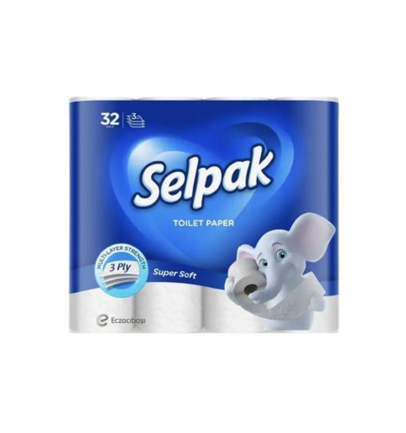 Toilet paper "Selpak" 32 pcs