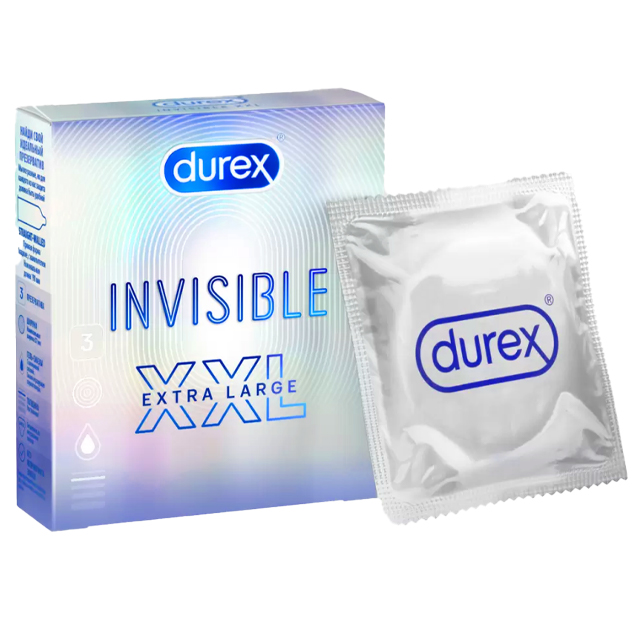 Condom Durex Invisible XXL N3