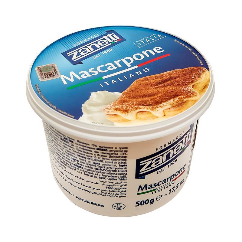 Պանիր մասկարպոնե «Զանետտի» 500գր