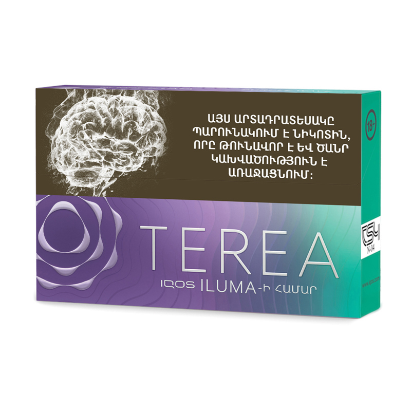 Heat-not-burn sticks "TEREA PURPLE WAVE"

