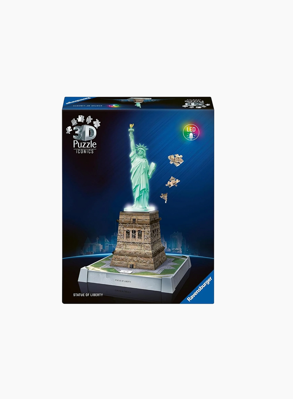 Ravensburger 3D пазл "Статуя Свободы с подсветкой" 108 шт.