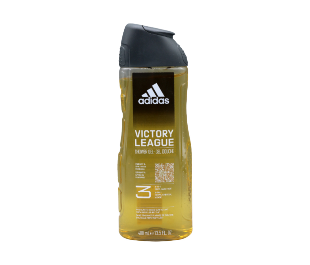 Men's shower gel "Adidas" Victory league 3in1 400ml