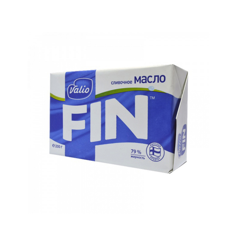 Կարագ սերուցքային "Valio Fin" 200գ, յուղայնությունը` 79%