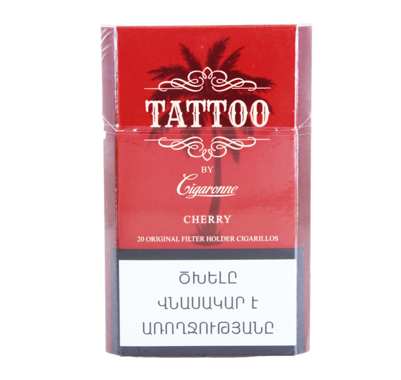 Cigarillo "Cigaronne Tattoo King Size Cherry"