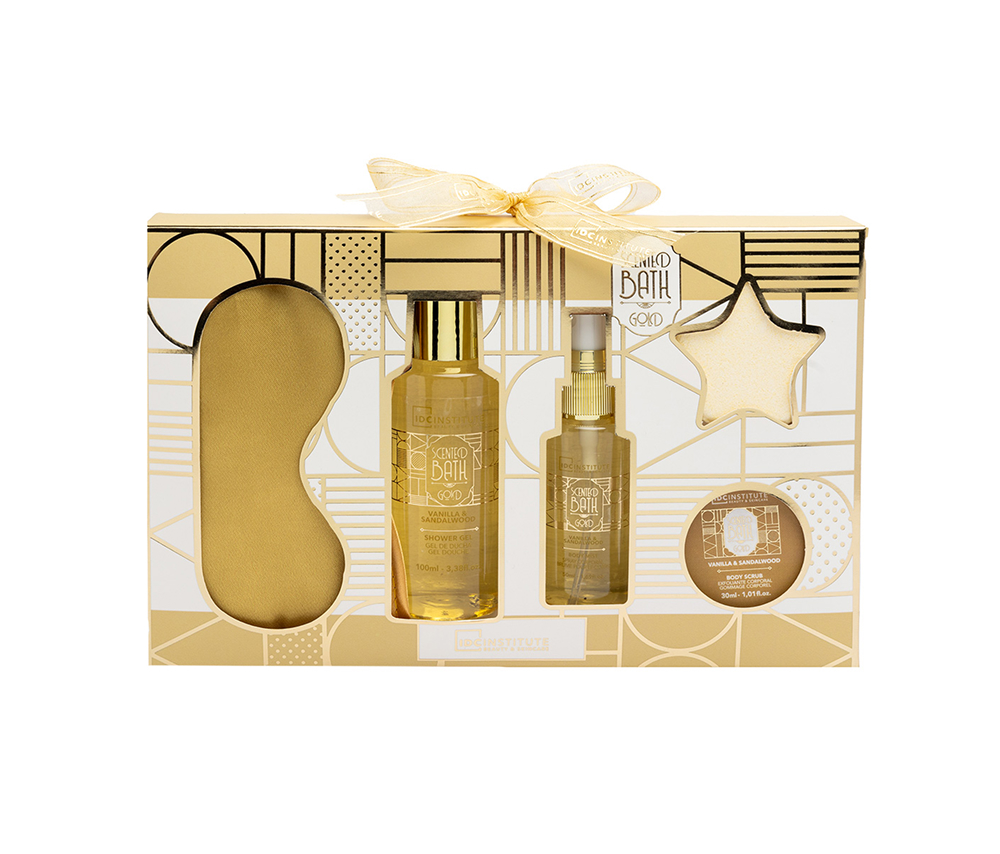 IDC  հավ-ծու լոգանքի Scented Bath Gold Relax Essetials 5pcs 42257